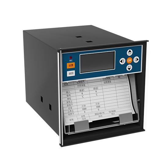 33474蒙特卡罗R1200 1-12路 液晶智能 打印有纸记录仪 电流/电压/温度/压力