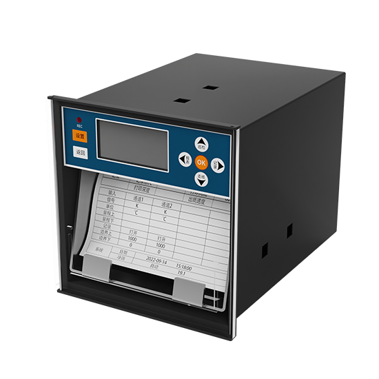 33474蒙特卡罗R1200 1-12路 液晶智能 打印有纸记录仪 电流/电压/温度/压力