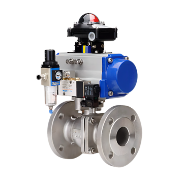 33474蒙特卡罗-气动法兰球阀 流体控制